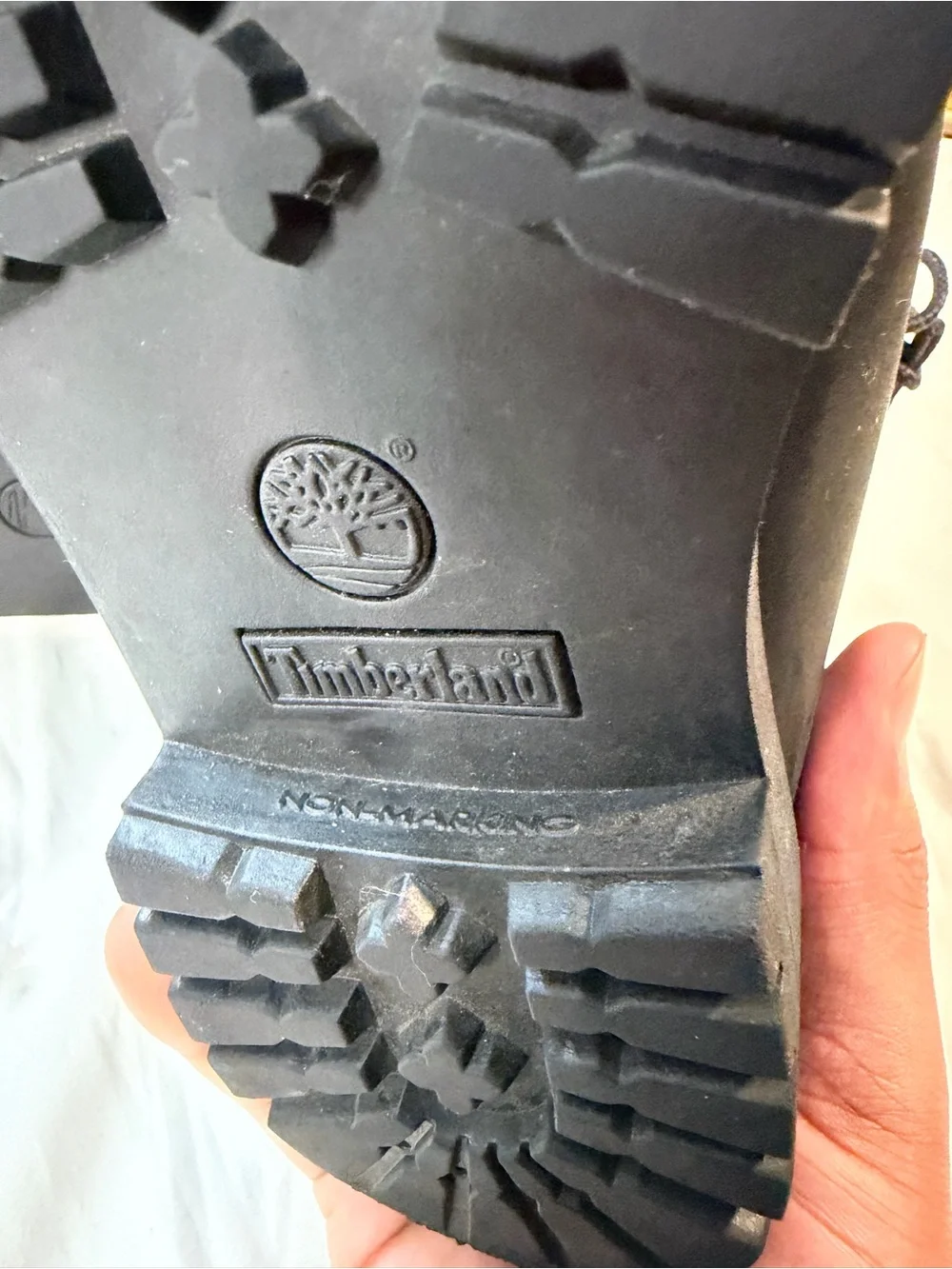Timberland Black Rugged Tread Boots